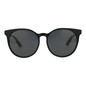 Gucci Womens Round/Oval Black Black Grey Fashion Designer Eyewear